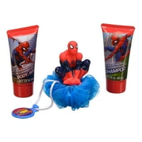 Spider-Man szappan- és bozótos testmosás és samponkészlet
