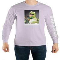 A Muppets Kermit férfi és nagy férfi grafikus póló