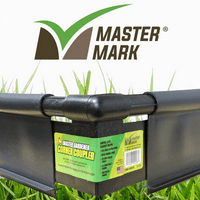 Master Gardener Pro Sarokcsatlakozók, Fekete, Műanyag, Master Mark Műanyagok