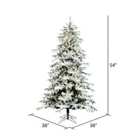 Vickerman 4.5 '38 özönlöttek York lucfenyő mesterséges karácsonyfa, ez Dura-lit színváltó LED-es lámpák