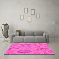 Ahgly Company Beltéri Téglalap Keleti Rózsaszín Modern Terület Szőnyegek, 5'8'