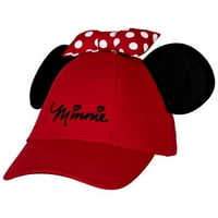 Minnie Mouse női Baseball kalap W füle piros