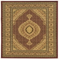 Linon Otthon D ons cor perzsa kincsek area szőnyeg gyűjtemény, piros és krém, 9' 12'