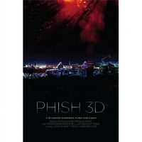 Popkultúra grafika Phish 3D film poszter, 17