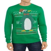 Penguin férfi grafikus karácsonyi Termál