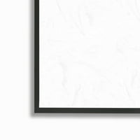 Stupell Industries Hagyományos Fehér Virágzás Virágrendezés csendélet Festés Fekete Keretes Art Print Wall Art, Design