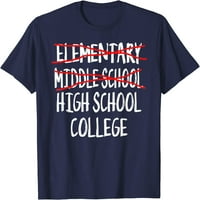 Fa Junior magas Érettségi-vicces középiskolai érettségi póló