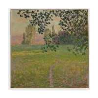 Védjegy képzőművészet 'Reggeli táj, 1888' vászon művészet Claude Monet