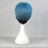 Egyedi olcsó emberi haj parókák parókákkal rendelkező nőknek 13 Kék fekete parókák