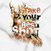 Buck Hunting Vedd Meg A Legjobb Lövés V-Nyakú Pólók Férfi Nők Brisco Márkák S