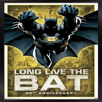Képregény-Batman - 80. évforduló fali poszter, 14.725 22.375