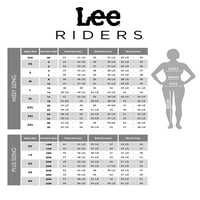 Lee Riders női plusz méretű sapka hüvely gomb-elülső kockás ing