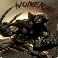 Marvel Comics-Wolverine-Sötét Wolverine Fali Poszter, 14.725 22.375