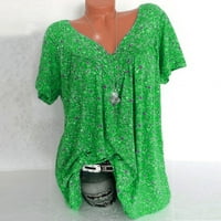 Molett női nyári Laza ujjatlan mellény póló blúz Lady Boho csipke felsők Plusz méretű zöld 3XL