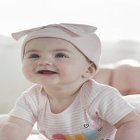 Gerber Baby Girl Organic Rövid Ujjú Body, Tutu Nadrág, Sapka & Kígyózásbiztos Zokni Csomag, 7 Darab