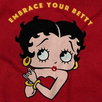 Betty Boop aranyos motivációs Női grafikus póló pólók Brisco Brands 2x