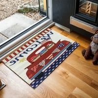 Lábtörlő Emléknap lábtörlő Boldog Ünnepeket lábtörlő mosható Csúszásmentes padlószőnyegek karácsonyi padlószőnyeg a