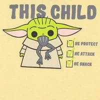 Háborúk fiúk kisgyermek póló baba Yoda fiúk divat ing-Darth Vader, C3PO , baba Yoda & Storm Trooper