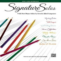 Signature Solos, Bk: a kedvenc Alfred Zeneszerzők vadonatúj Zongoraszólói