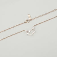 Anavia Zodiac nyaklánc születésnapi ajándékok a barátnőnek - rozsdamentes acél állatöv konstelláció kristály nyaklánc