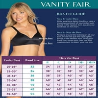 Vanity Fair női test ragyog teljes lefedettség Underwire melltartó, stílus 75298