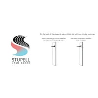 Stupell Industries Bold White Anemone Sprigs grafikus művészet, keret nélküli művészet nyomtatott fali művészet, 2