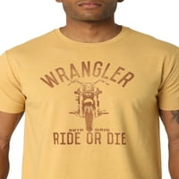 Wrangler férfi rövid ujjú kötött póló, S-3XL méretű